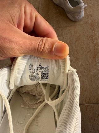 Zapatillas Nike Jordan Blancas Beige