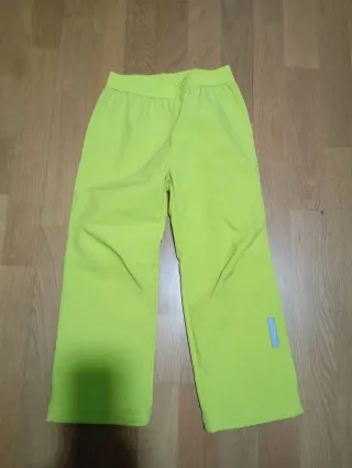 Pantalón nieve infantil neón. Talla 4-5