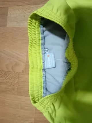 Pantalón nieve infantil neón. Talla 4-5