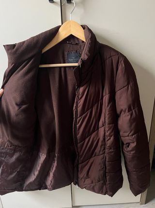 Parka marrón mujer talla M