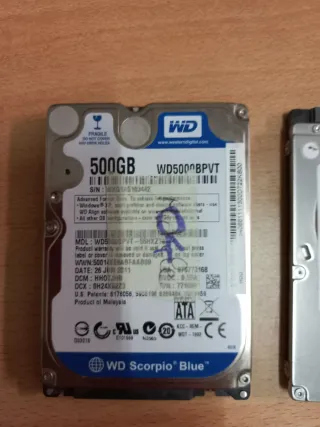 3 Hard Disk 2.5 500GB Toshiba WD