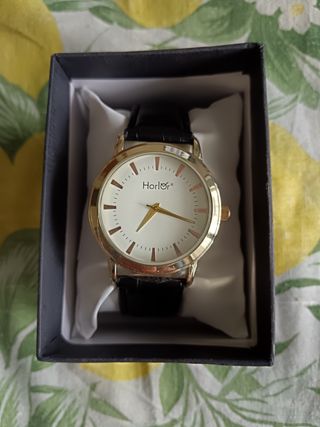 Orologio da polso con cinturino nero