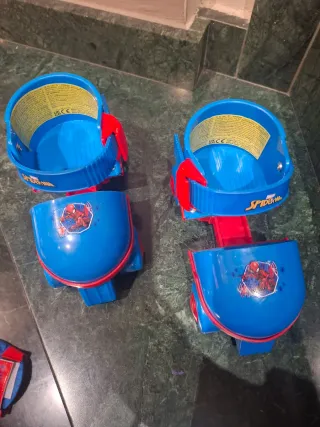 Patines Spiderman Ajustables Edad 3+