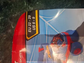 Patines Spiderman Ajustables Edad 3+
