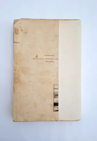 Libro 1909 Vocación Novela Antigua