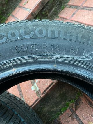 Neumáticas Continental 165/70 R14 nuevo