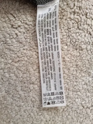 Jersey Bershka blanco y negro estampado