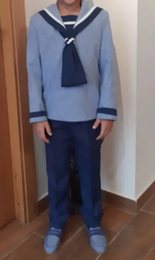 Traje de Comunión Azul Niño