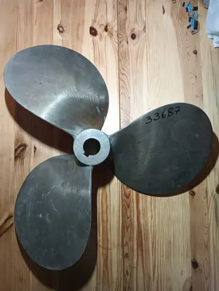 Hélice de bronce 3 palas