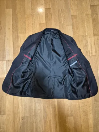 Traje de hombre gris