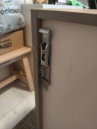 Armario baño Leroy Merlin roble 60x75x30 cm