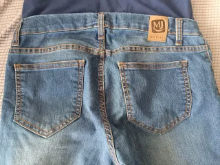 Jeans premaman blu
