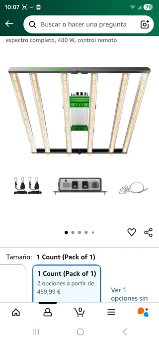 Lámpara LED Ignator 730W