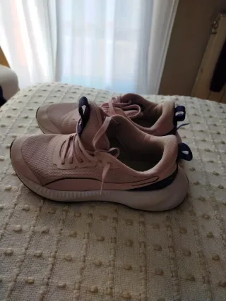 Deportivas Puma Rosa y Azul Talla 38