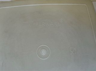 Porta formaggi Tupperware vintage quadrato