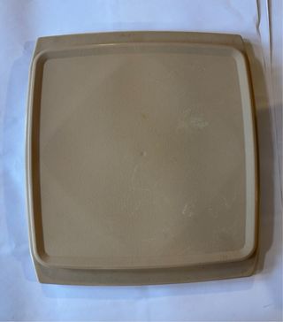 Porta formaggi Tupperware vintage quadrato