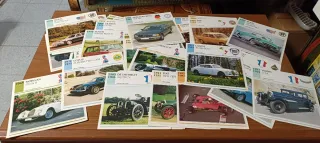 Colección fichas de coches clásicos, 14x14