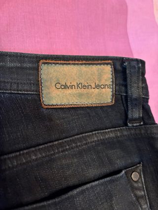 Pantalón vaquero Calvin Klein azul