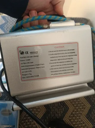 Compresor Ventus Miniair Aerógrafo