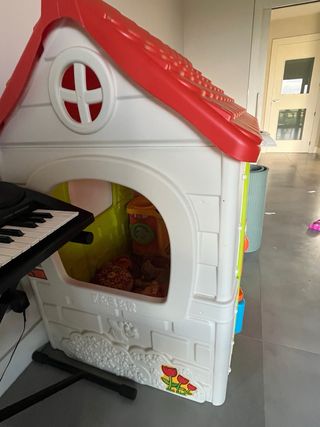 Casita infantil de plástico