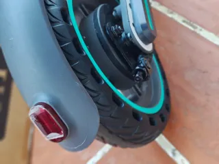 Patinete Eléctrico V8-350W Azul Nuevo