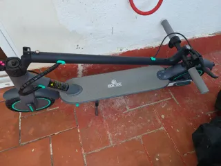 Patinete Eléctrico V8-350W Azul Nuevo