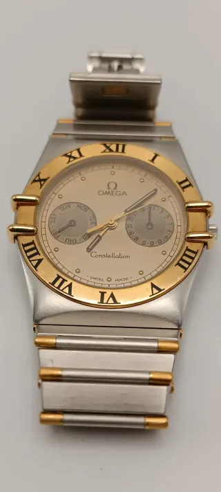 Omega Constellation Oro y Acero Día-Fecha