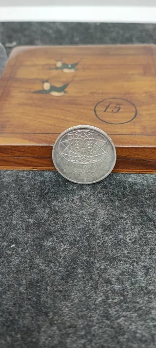 1000 Lire Argento Fiord conio 1970