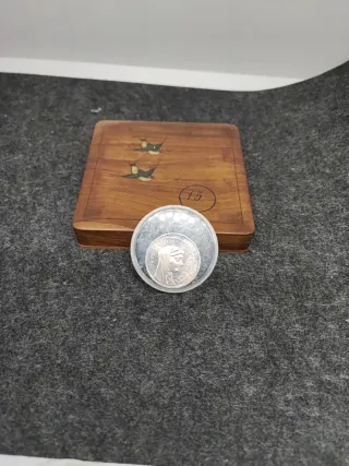 1000 Lire Argento Fiord conio 1970