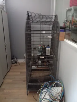 Jaula para pájaros grande