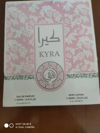 Profumo Kyra e crema corpo rosa
