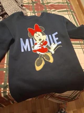 Vestido azul con Minnie Mouse Talla 8 a 10 años