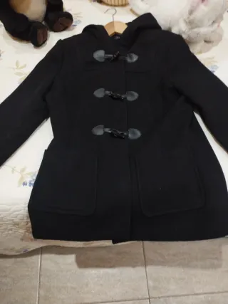 Chaquetón tres cuartos KIRA negro Talla XL
