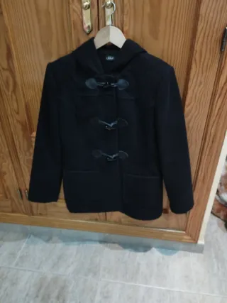 Chaquetón tres cuartos KIRA negro Talla XL