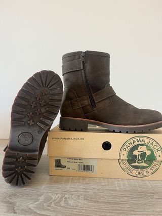 Botas Panama Jack Felina Igloo B23 Kaki Talla 38