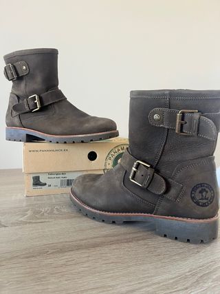 Botas Panama Jack Felina Igloo B23 Kaki Talla 38