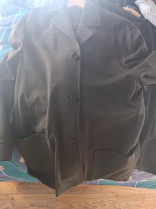 Americana lana hombre marrón