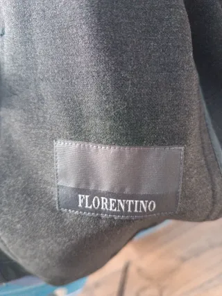 Americana lana hombre marrón