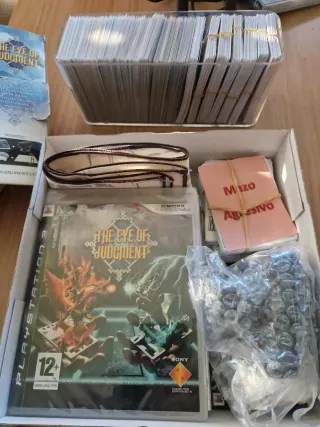 Juego PS3 The Eye of Judgment + Cámara y tapete