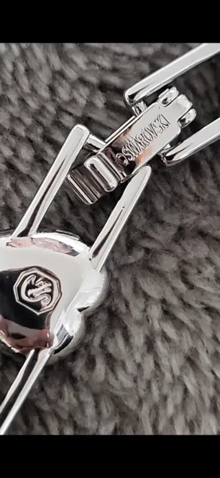 Conjunto Swarovski Corazón Collar Pendientes Pulse