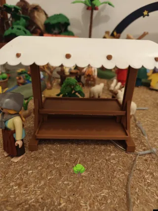 Puesto de mercado para Playmobil