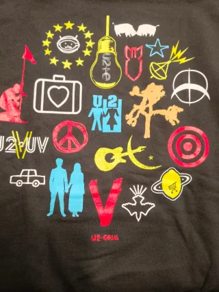 Sudadera U2 Fanclub Talla M