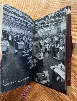 Agendina Fiat 1963 Nazzareno Gabrielli