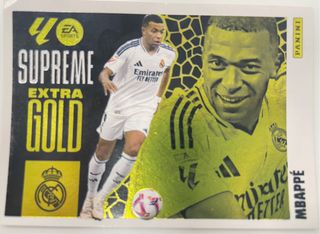 Cromo Mbappé Panini Supreme Extra Gold