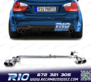 KIT CONVERSIÓN ESCAPE BMW E90 E91 LOOK M DOBLE AMBOS LADOS