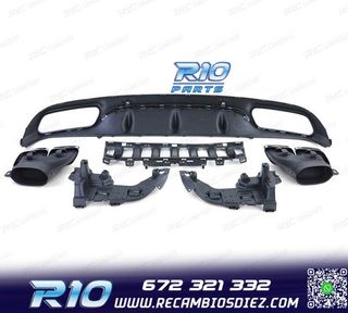 DIFUSOR MERCEDES CLASE C C205 COUPÉ 15-18 AMG PDC + COLAS E