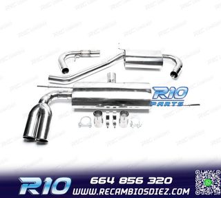 LÍNEA DE ESCAPE VOLKSWAGEN VW GOLF V GTI AUDI A3 8P