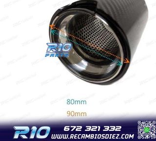 COLA ESCAPE BMW LOOK M CARBONO