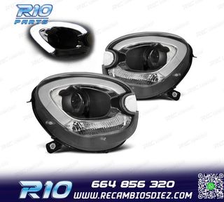 FAROS PARA MINI R60 COUNTRYMAN 10-15 TUBE LIGHT FONDO NEGRO