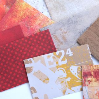 Sobres pequeños hechos a mano